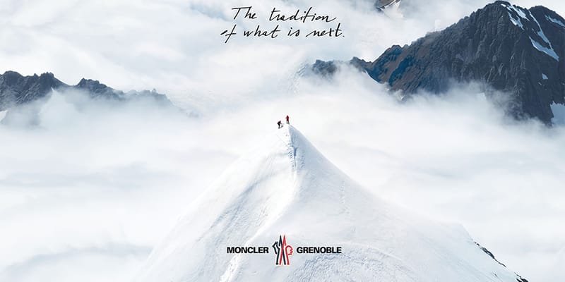 MONCLER コミックプリントジャケット 5/112 Moncler Grenoble FW27 Collection Engadin Valley Unveiling