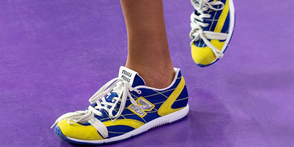 Miu Miu x New Balance RC150 SS27 Collab Closer Look | Hypebeast
