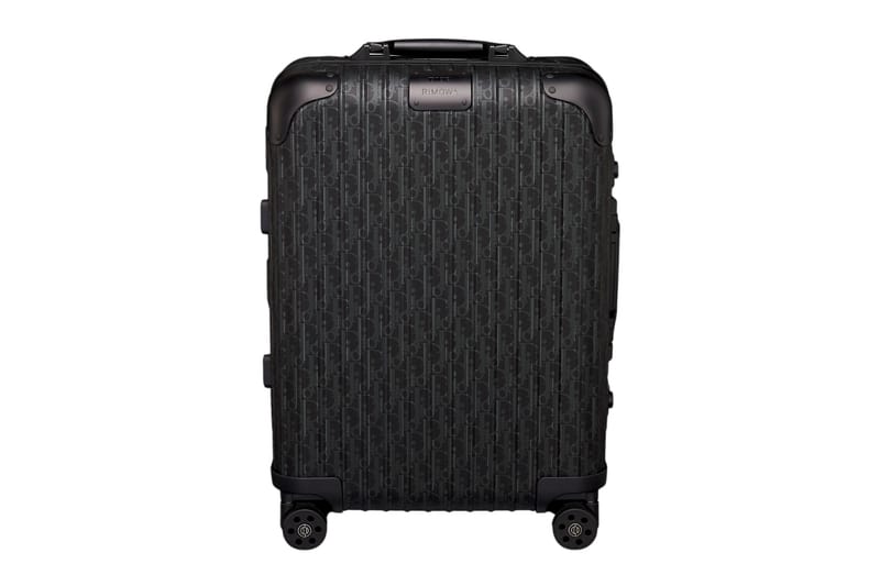 Dior x RIMOWA Gradient Blue, Black Oblique Aluminum Suitcase