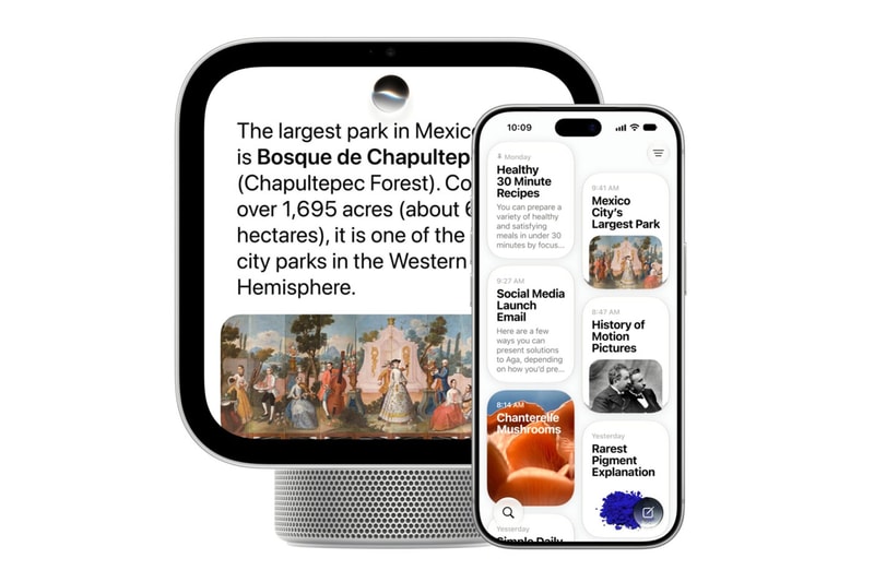 Apple HomeView Smart Display Apple Intelligence | Hypebeast