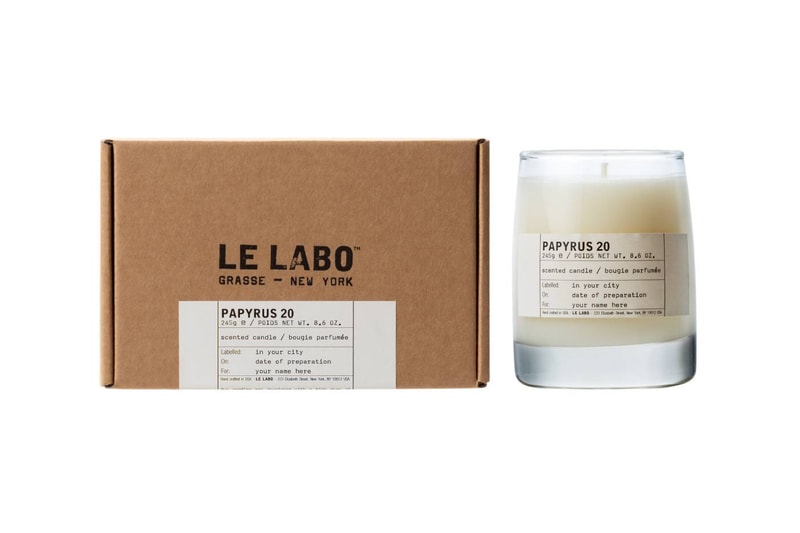 Le Labo PAPYRUS 20 Candle Release Info | Hypebeast