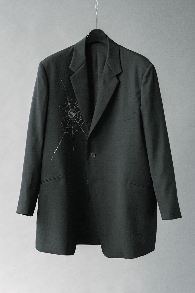 Yohji Yamamoto POUR HOMME Spiderweb Jacket, Pants Release Info | Hypebeast
