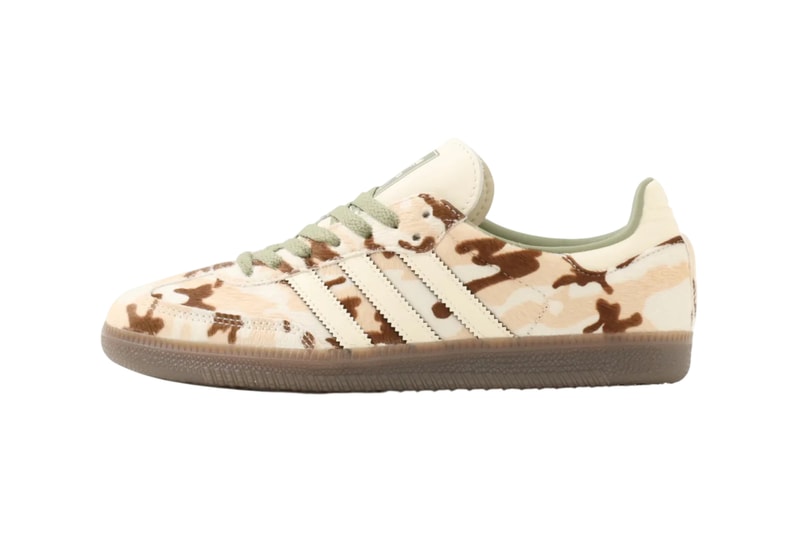 adidas Samba “Camo Cow Print” Official Images | Hypebeast