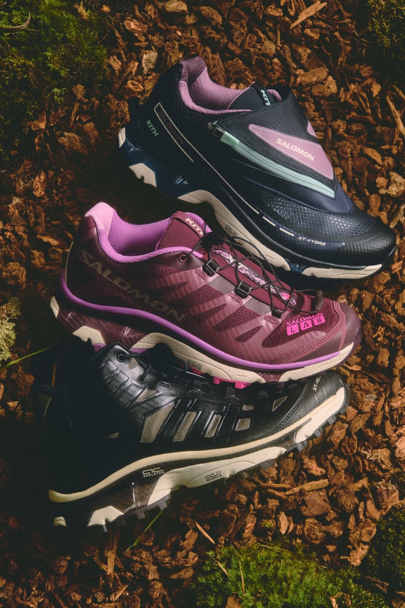 Kith 攜手 Salomon 發表 Winter 2026 聯乘鞋款系列 首度推出 XT-4K Mid | Hypebeast