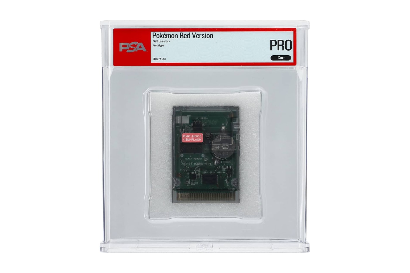Bihirang Nintendo Game Boy ‘Pokemon Red’ Prototype Cartridge Naisubasta ...