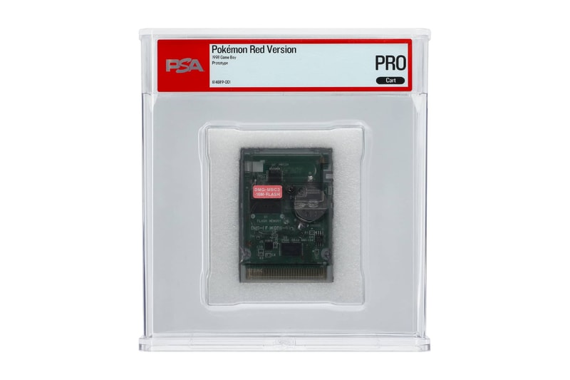 Rare Nintendo Game Boy ‘Pokemon Red’ Prototype Cartridge Auctions for ...
