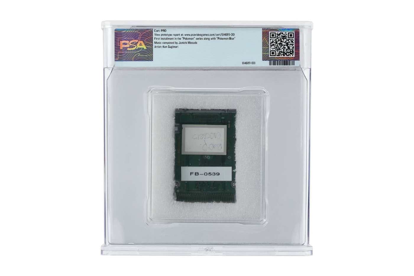 Bihirang Nintendo Game Boy ‘Pokemon Red’ Prototype Cartridge Naisubasta ...