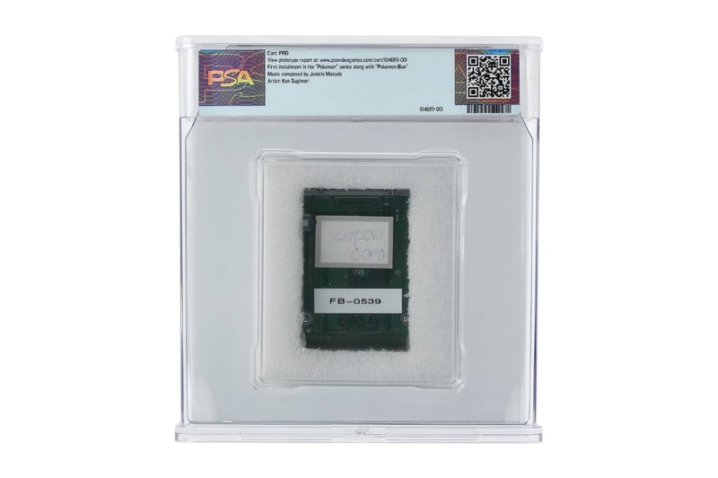 Rare Nintendo Game Boy ‘Pokemon Red’ Prototype Cartridge Auctions for ...