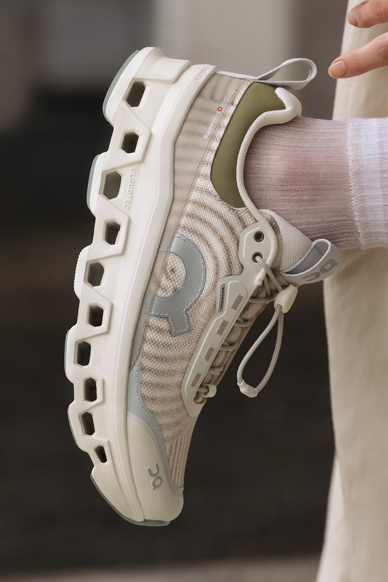 Eclipse Sand atmos x On Cloudmonster 1 Waterproof Pack | Hypebeast