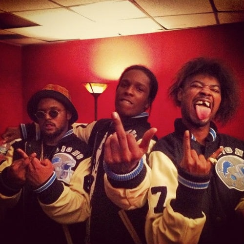 Schoolboy Q Asap Rocky Danny Brown