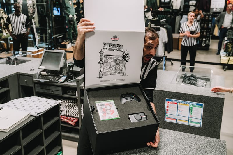 Ouverture Du Magasin Foot Locker Des Champs lys es Hypebeast