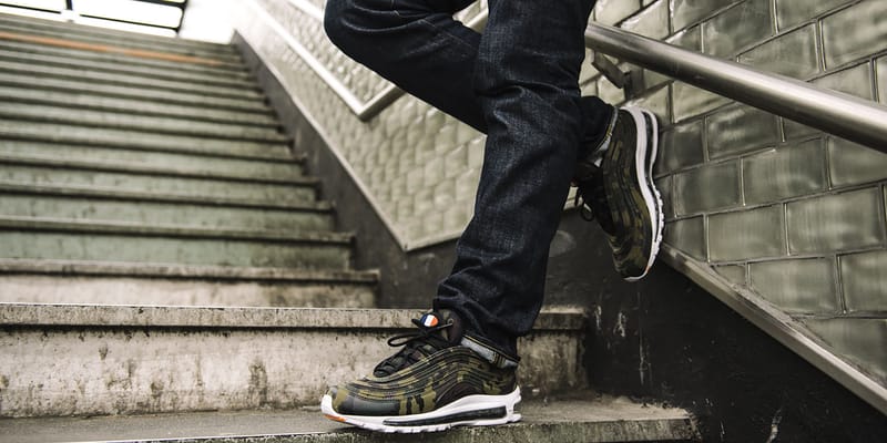 Gros Plan Sur La Nike Air Max 97 Country Camo Fran aise