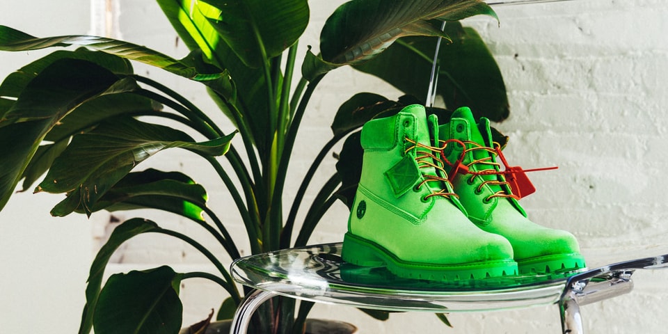 timberland off white