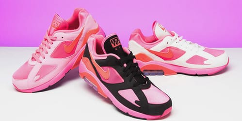 Air max 180 noir et clearance rose