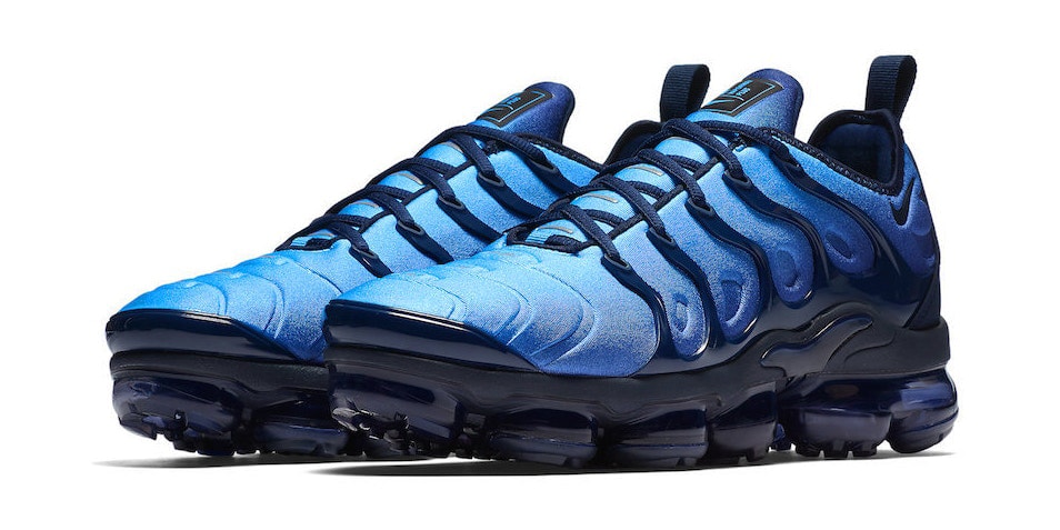 vapormax plus homme bleu