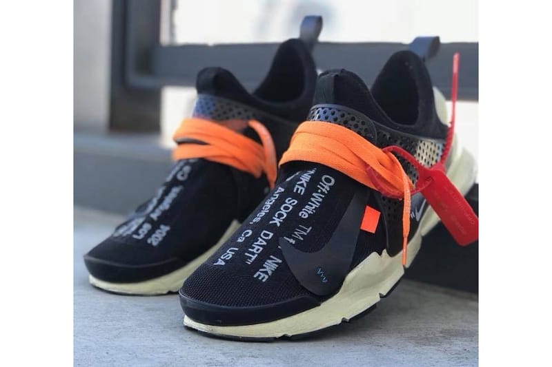 Off white sock dart sales release date