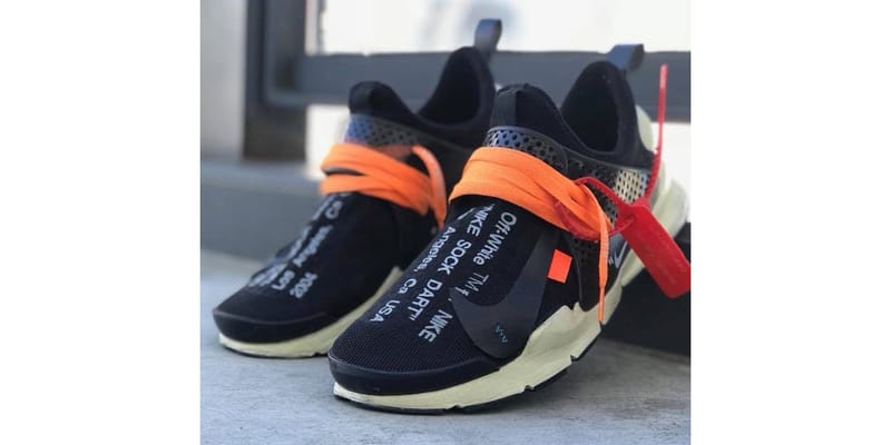 Nike x off white sock dart sale