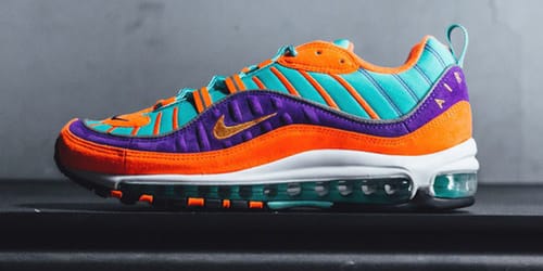 Air max outlet bleu et orange