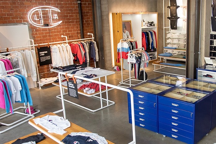 Champion hotsell magasin vetement