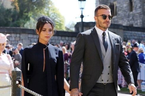 Costume david beckham mariage top