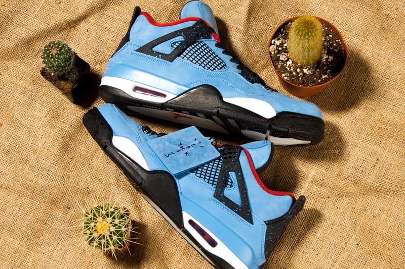 Air jordan 4 bleu deals