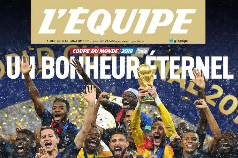 Coupe Du Monde : La France Est Championne Du Monde | Hypebeast