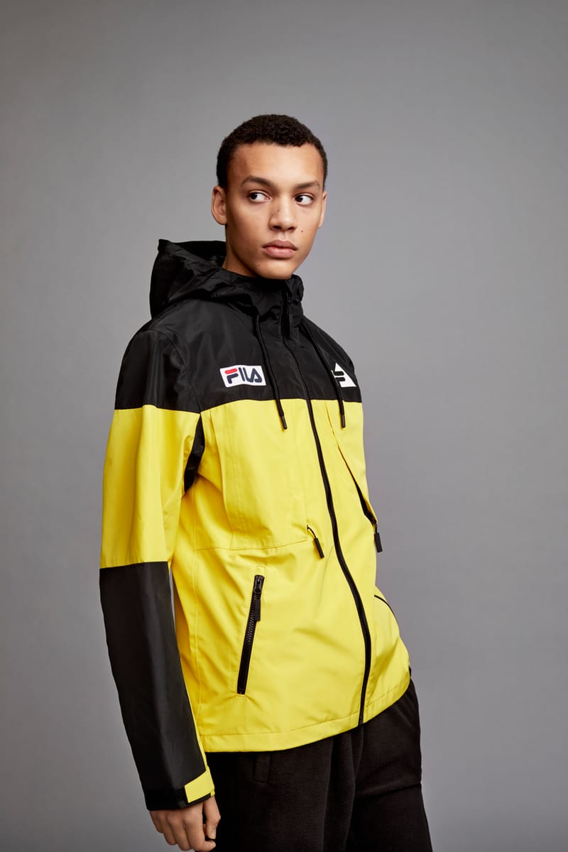 Fila veste outlet jaune