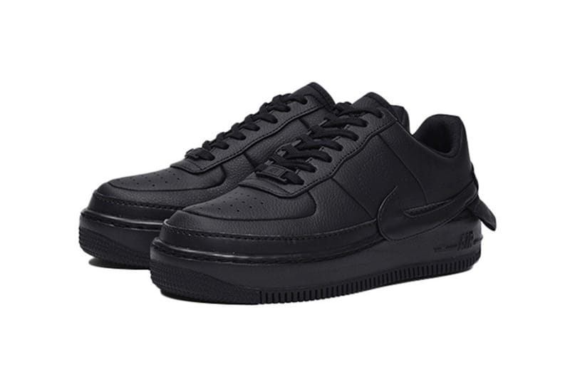 Nike air force 1 jester triple black on sale