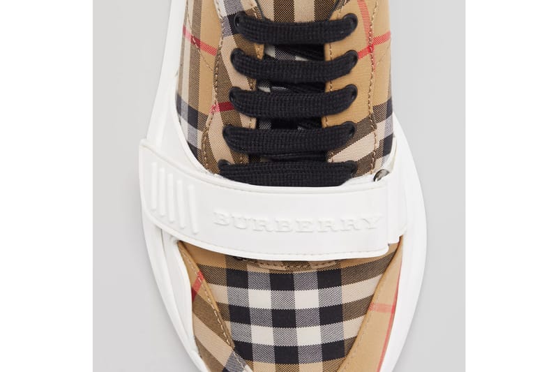 Basket burberry discount pas cher