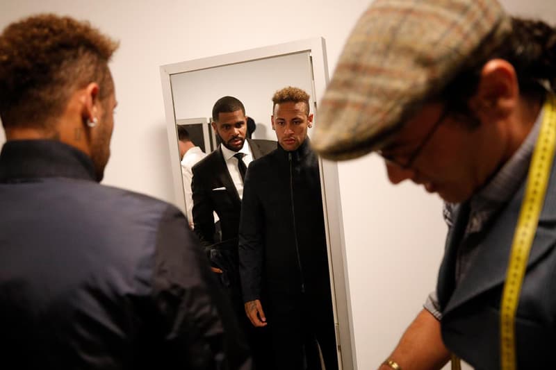 Les Joueurs Du PSG Essayent Leurs Costumes Hugo Boss HYPEBEAST