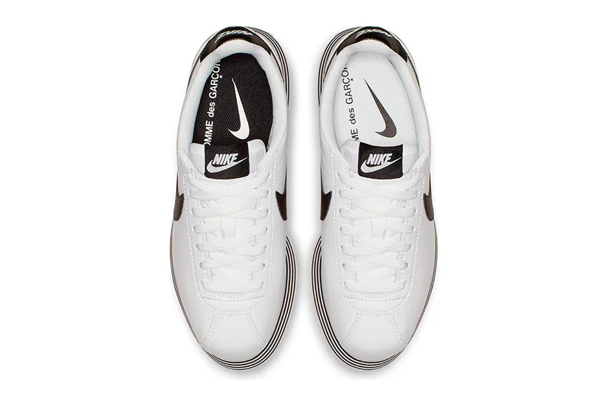 Comme des garcon nike cortez best sale