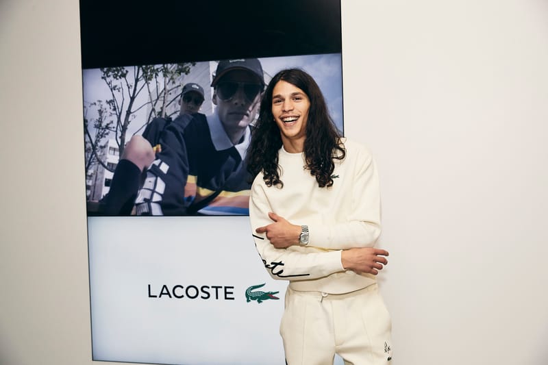 En Images La Tenue Imagin e Par Lacoste Pour Moha La Squale