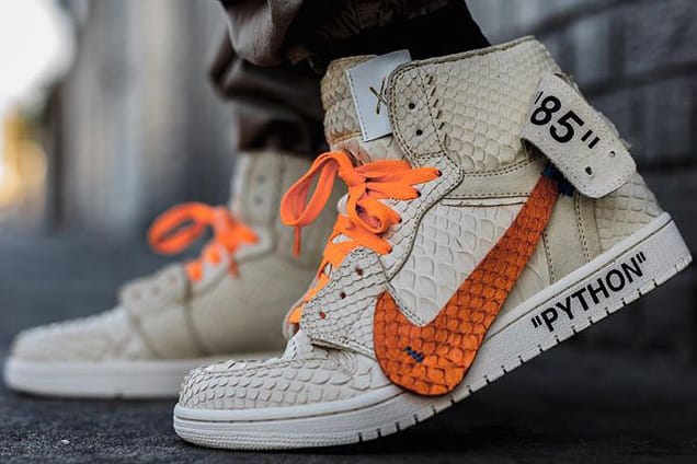 La Off White x Air Jordan 1 R imagin e Pour Halloween Par The