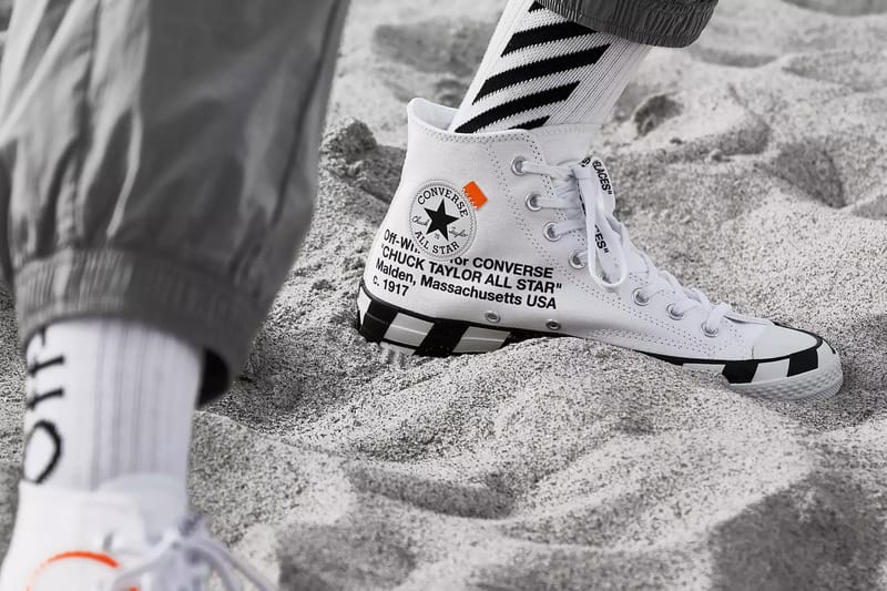 Converse off white 2025 heure de sortie