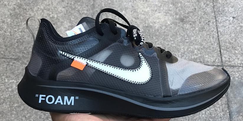nike off white air zoom fly