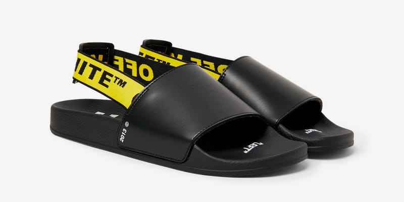 Off white claquette shop
