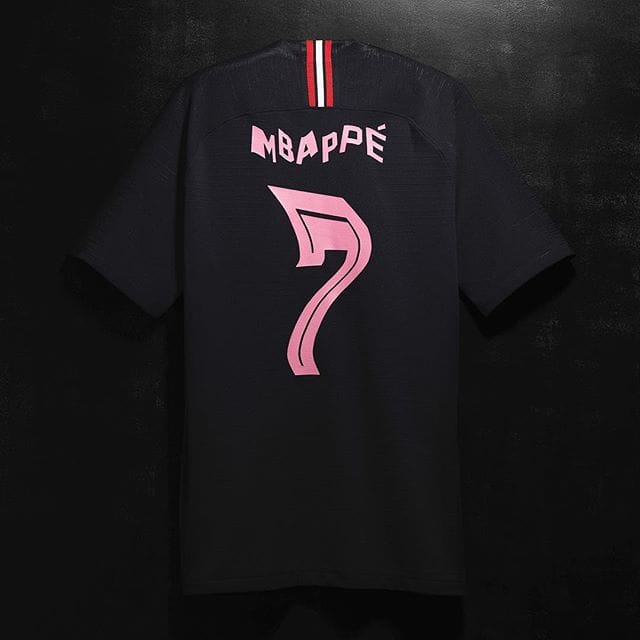 Le PSG D voile Un Tout Nouveau Flocage Pour Ses Maillots Jordan