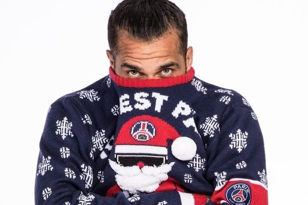 Pull shop noël psg