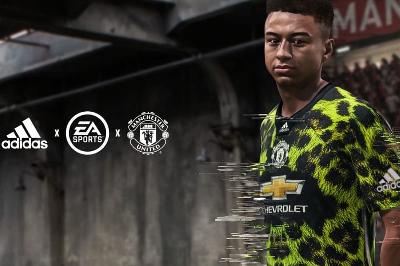 Manchester united ea jersey clearance