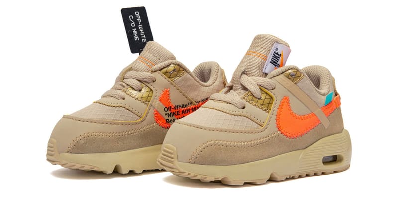 Off White x Nike Air Max 90 La Paire Sort Aussi En Taille Enfant
