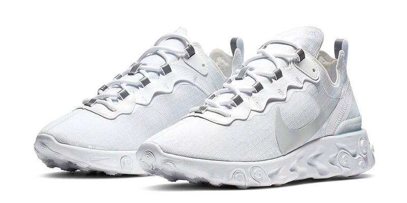 React element on sale white
