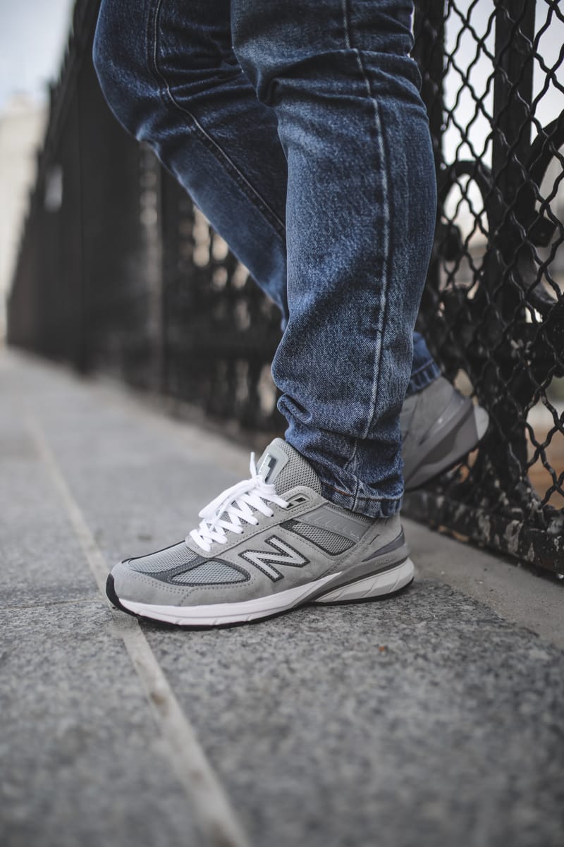 New Balance NB990 V5 gros plan sur la nouvelle paire Hypebeast