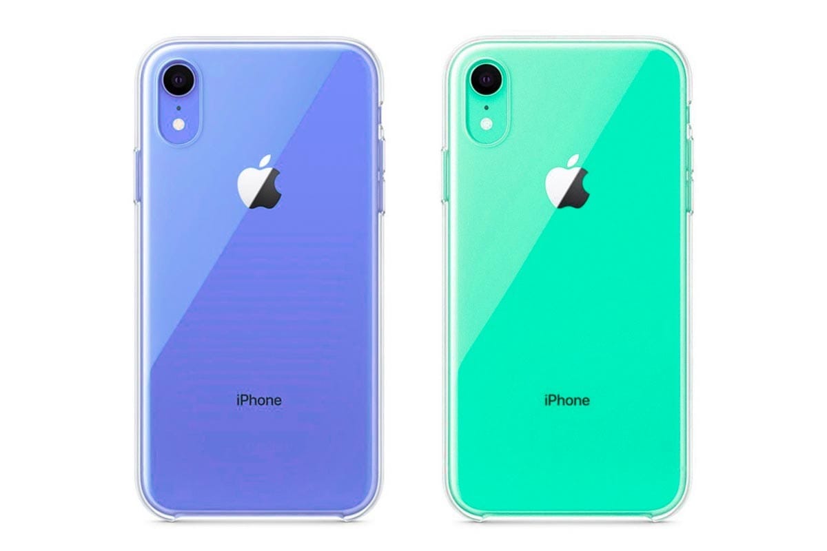 coque iphone xr bleu vert