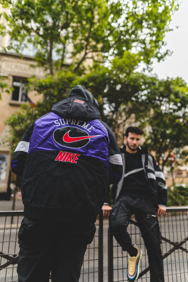 Supreme x Nike La collab s affiche dans les rues de Paris