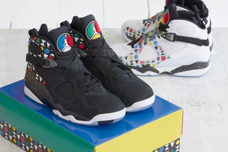 Quai 54 x Jordan Images officielles de la Air Jordan 8 Hypebeast