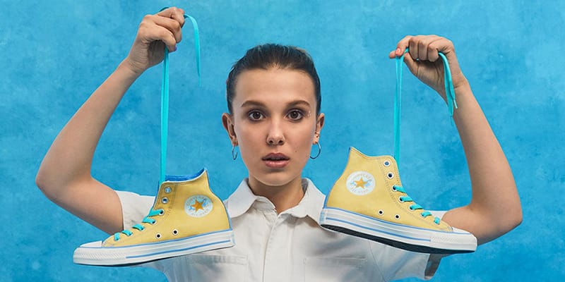 Converse x Millie Bobby Brown Une collection personnalisable By