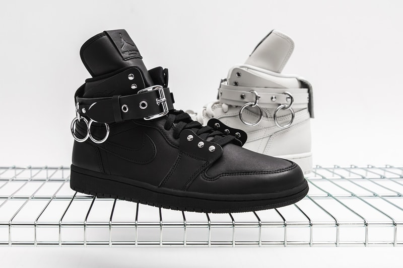 jordan 1 retro high comme des garcons white