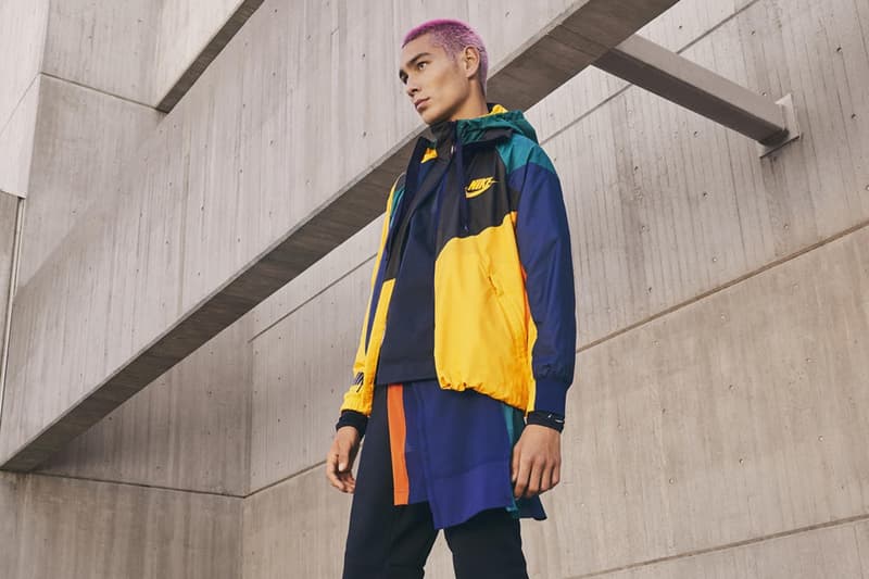 sacai waffle blazer