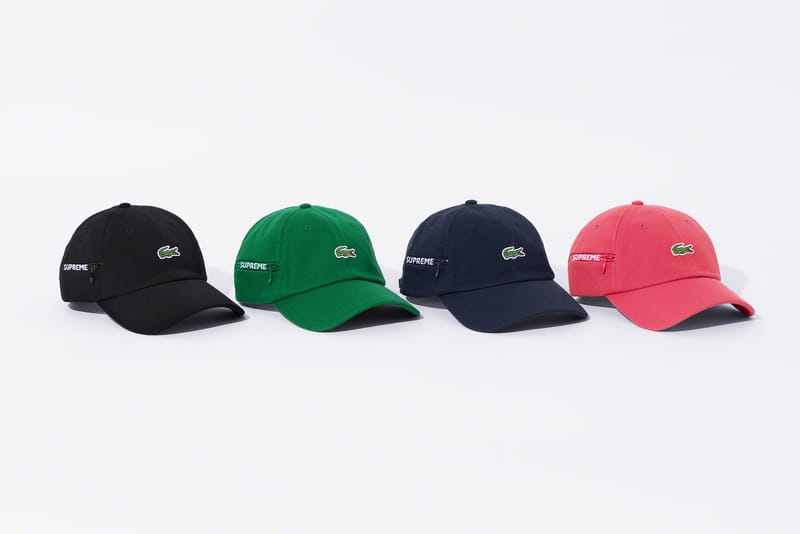 Casquette supreme x discount lacoste