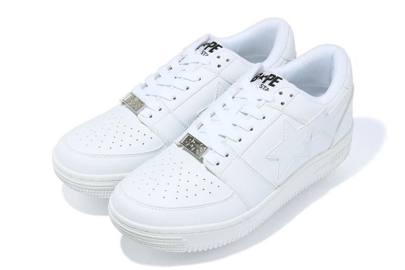 BAPE STA deux modèles monochromes noirs et blancs sortent en France HYPEBEAST
